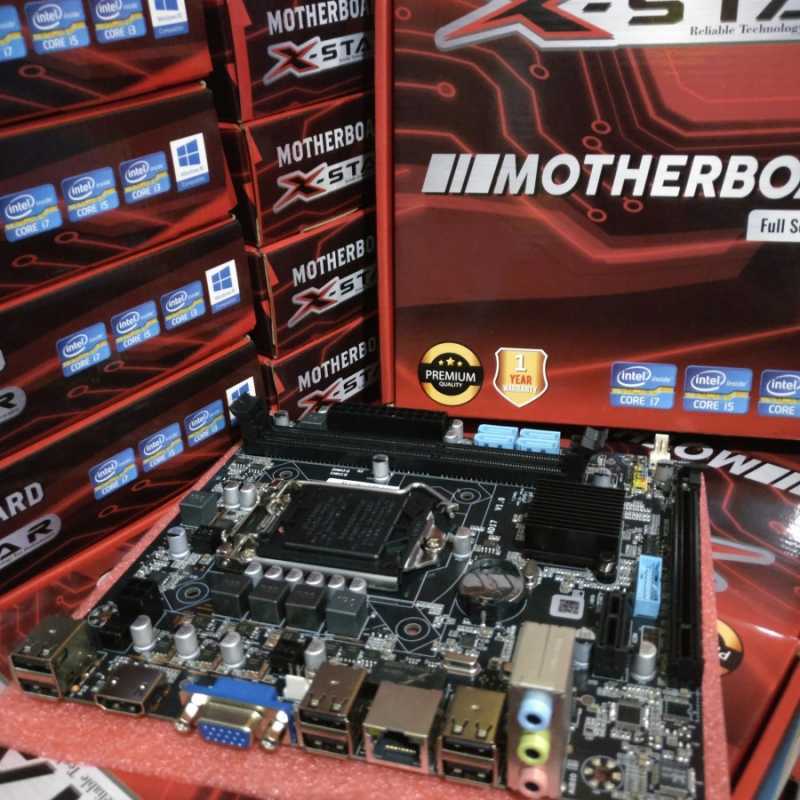 Jual Paket I5 650 Motherboard X-star H55 Fan Di Seller Veezee
