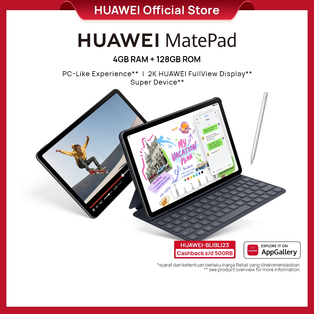 Jual Huawei Matepad 10.4 2022 New Edition [4+128gb] | 2k Fullview ...