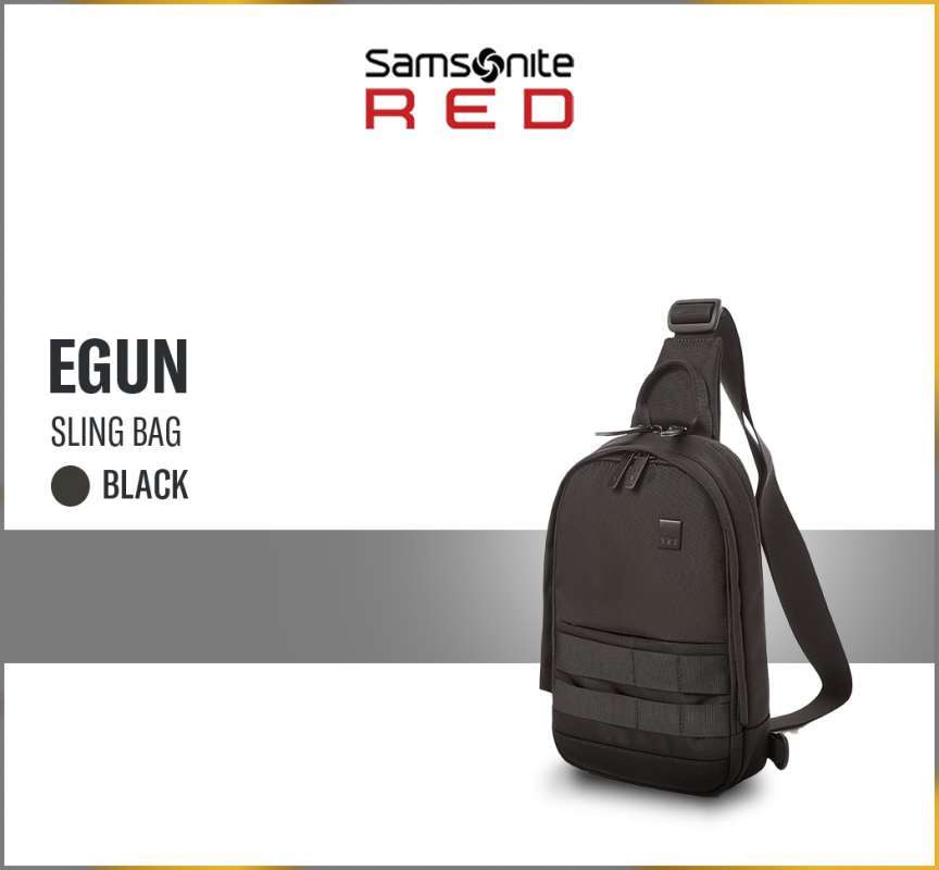 Samsonite red cadiaz sling bag sales
