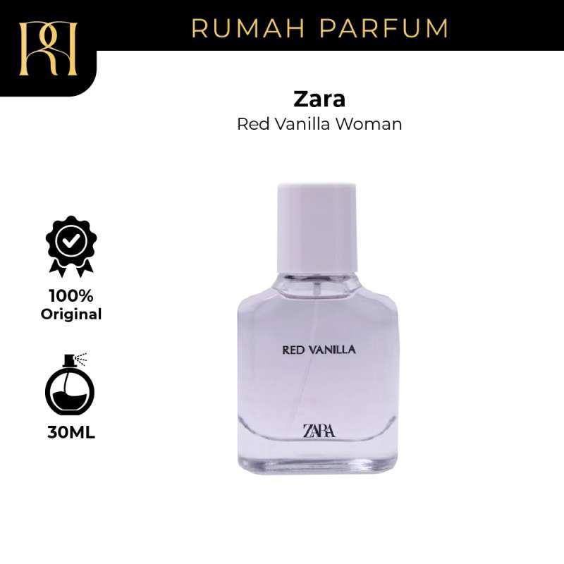 Roll On Zara Red Vanilla Edp Jual Zara Red Vanilla Woman 30 Ml Di