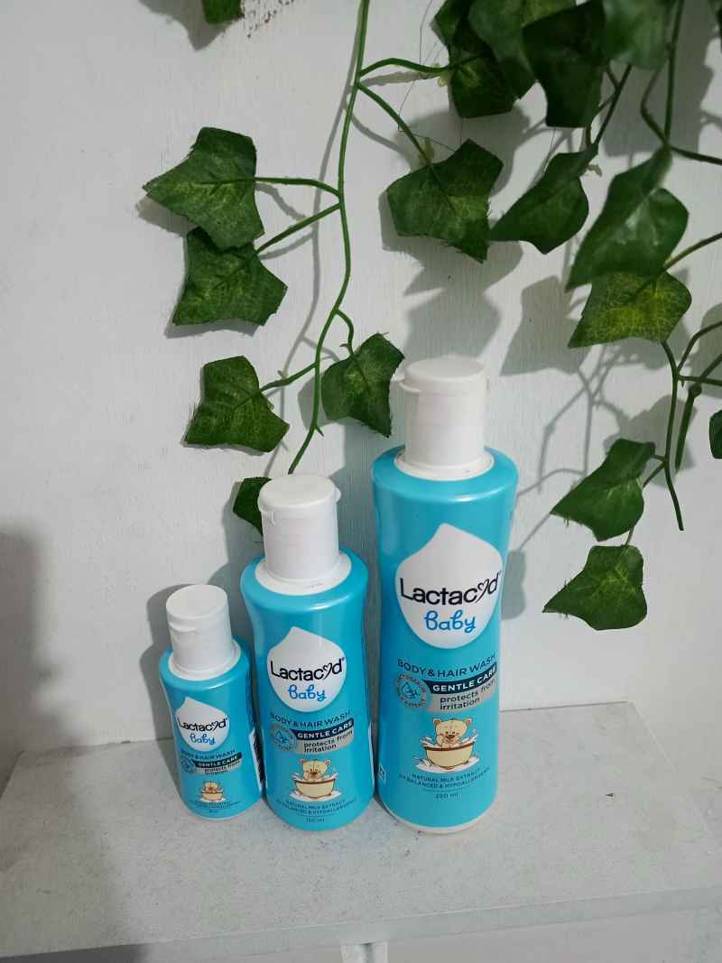 BISA INSTAN Lactacyd Baby Liquid Soap 60ML,150ML, 250ML Sabun Mandi Bayi  Menjaga Kulit Dari Iritasi