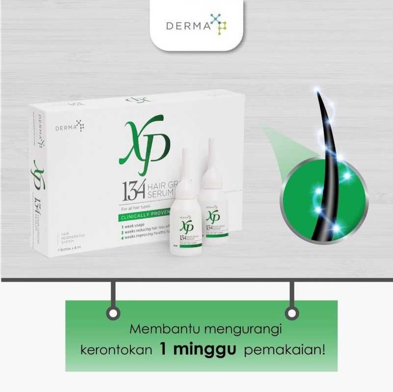 Jual Derma Xp Xpeditions 134 Hair Grow Serum 7vial 8ml Penumbuh Rambut ...