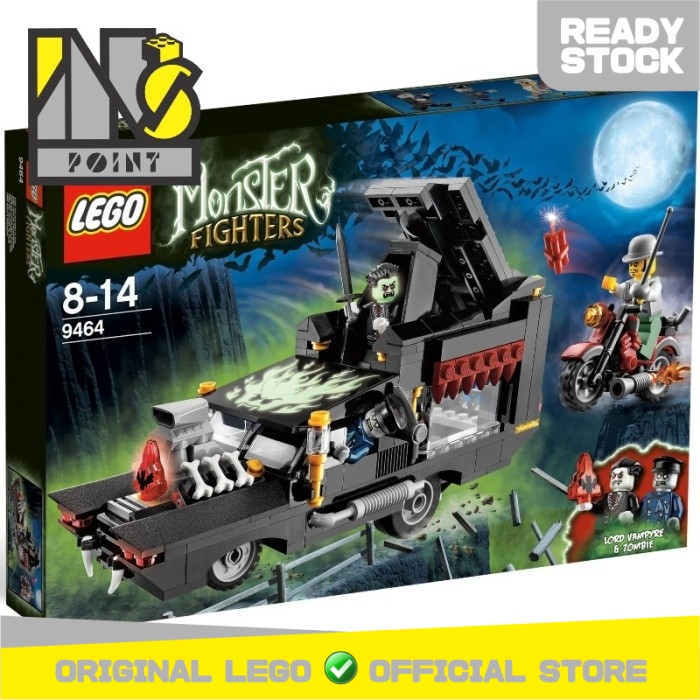 Lego 9464 monster fighters the vampyre hearse best sale