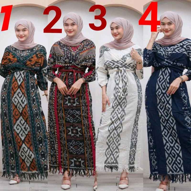 Dress songket muslimah outlet