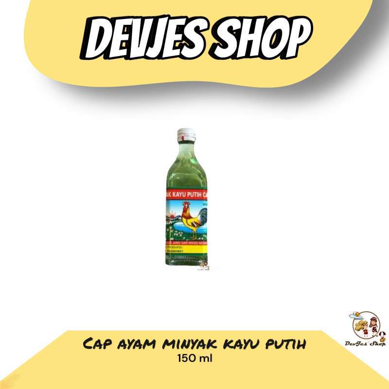 Promo Cap Ayam Minyak Kayu Putih 150ml Diskon 24% Di Seller Devjes Shop ...
