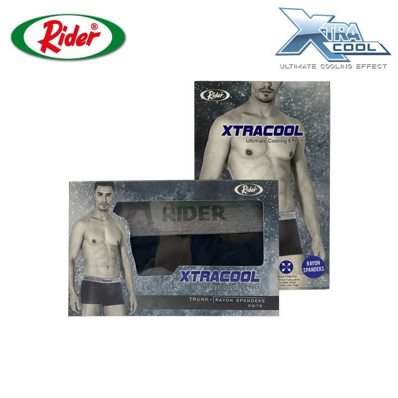 Promo Rider Xtracool Boxer Man [r917b/ Box/ 1 In 1] - M Hitam Diskon 38 ...