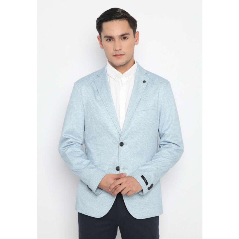 Promo Jobb Hollister T2 Jas Pria Slim Fit Medium Blue Diskon 50