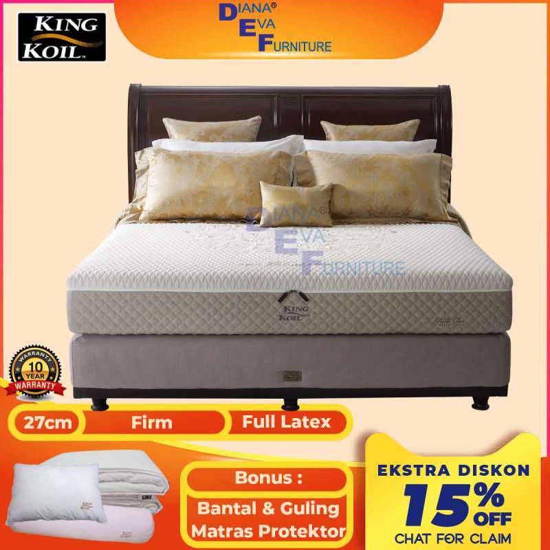 Promo King Koil Duke Full Set Kasur Full Latex 120 X 200 Diskon 51