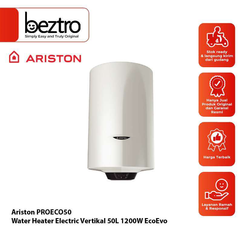 Jual Ariston Water Heater Titanium 1200w Elcb Proeco50 Di Seller