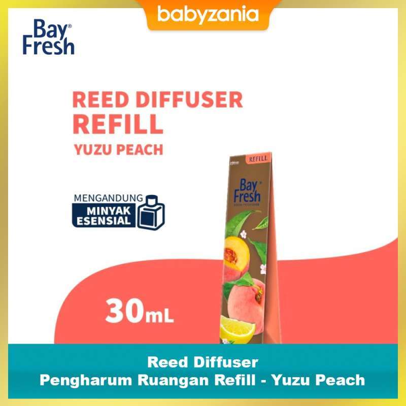 Promo Bayfresh Reed Diffuser Pengharum Ruangan Refill - Yuzu Peach ...