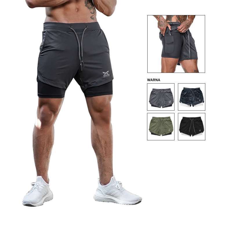 Jual Elfs Active Compression Trainning Shorts Baselayer 🔥 Original ...