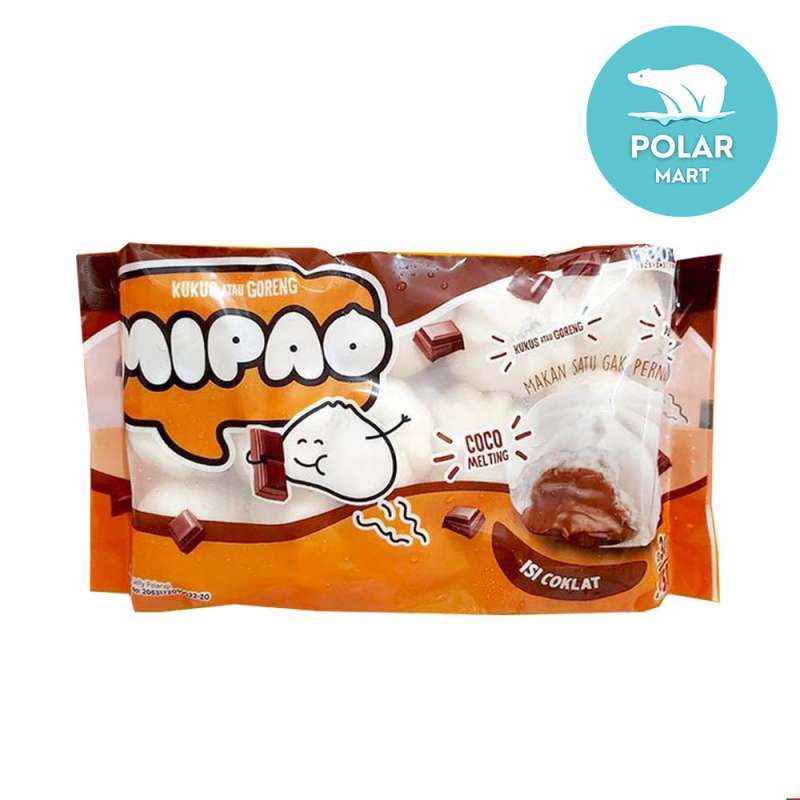 Jual Mipao Pao Kukus & Goreng Isi Cokelat 30pcs 510 Gram (FROZEN FOOD