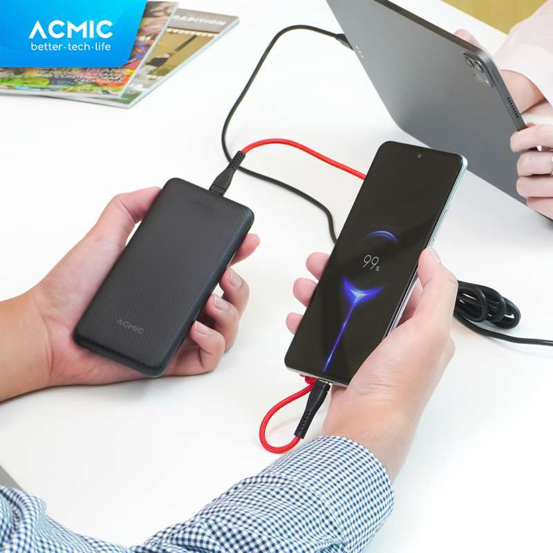 Acmic Promo Acmic C10pro 10000mah Powerbank Slim 22.5w Fast Charging Type C ...