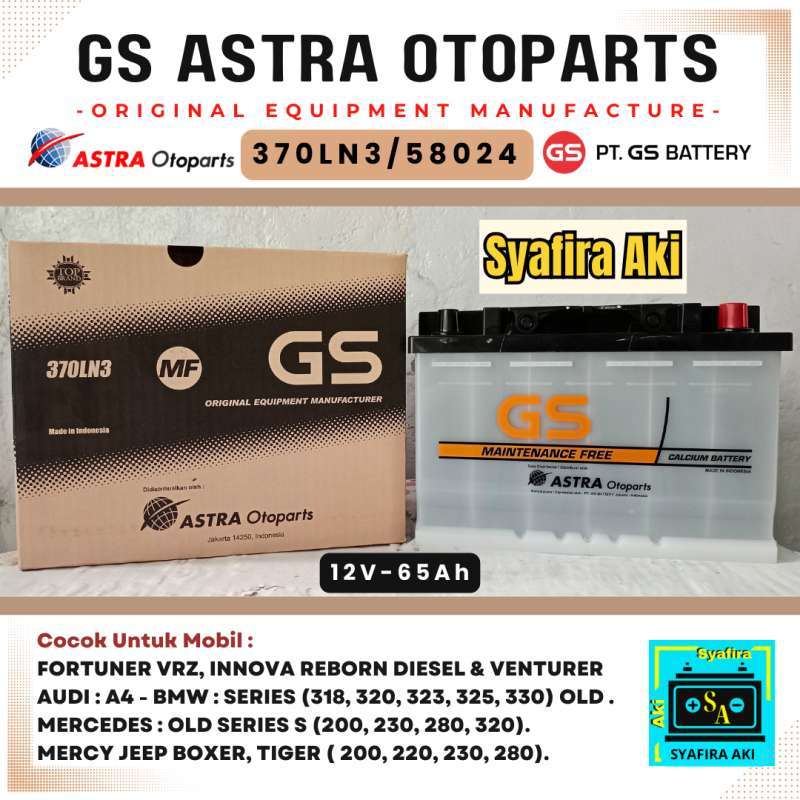 Harga Accu Mobil 370 Ln3 💯 Terbaru, Spesifikasi, & Kredit Januari 2026