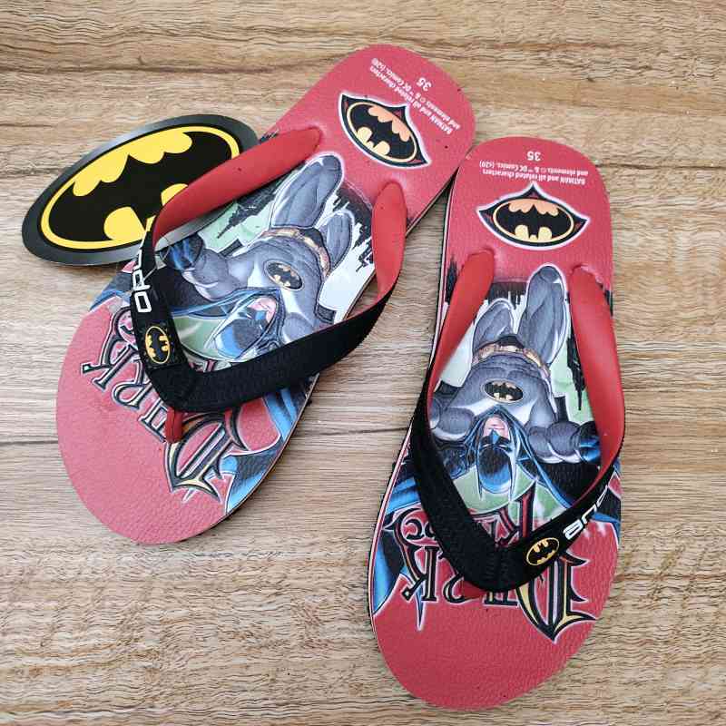 sandal anak laki #sandal batman #sandal jepit anak laki 33-37