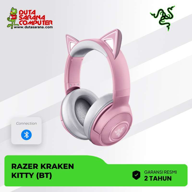 Razer Kraken Kitty BT Edition Chroma Wireless Bluetooth Headset Gaming Murah