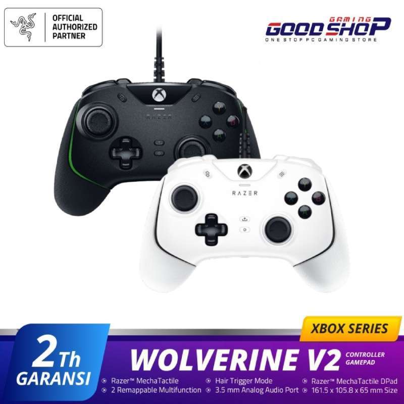 Razer Wolverine V2 Chroma Black Xbox Series X|S Controller Gaming Pad