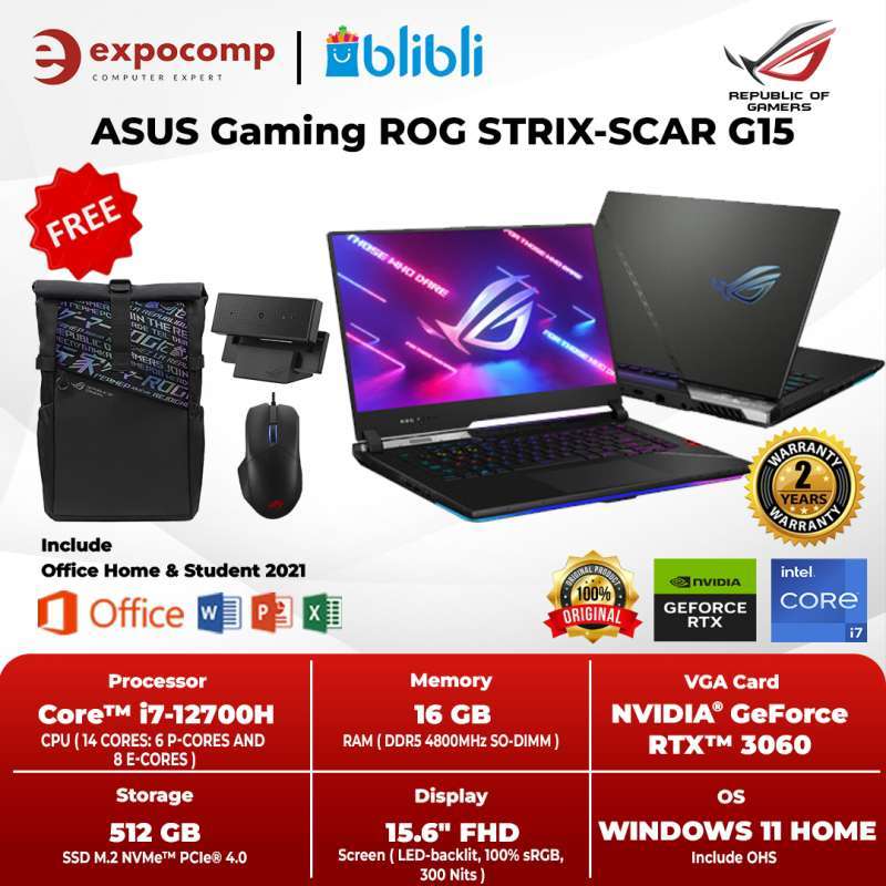 Asus Rog Strix Scar Edition Rog Laptop I7 ASUS Gaming ROG STRIX