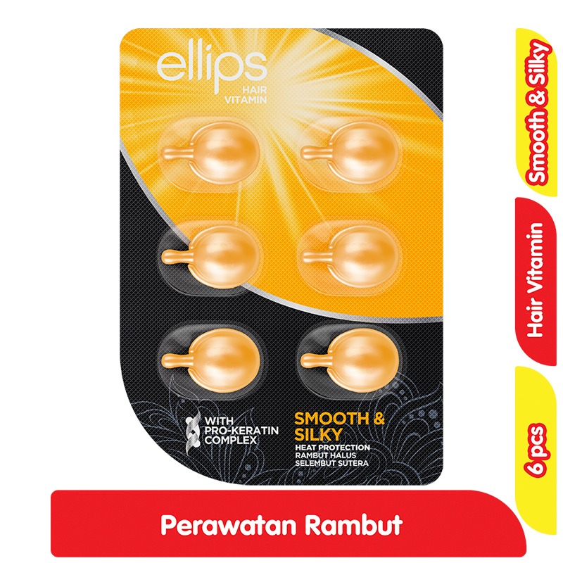 ellips Hair Vitamin Smooth Silky 6 pcs