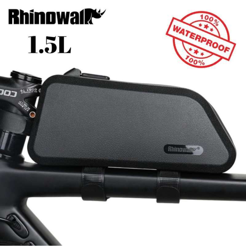 Promo Tas Sepeda Rhinowalk Top Tube Frame Bag Waterproof Bike Pouch 1 ...