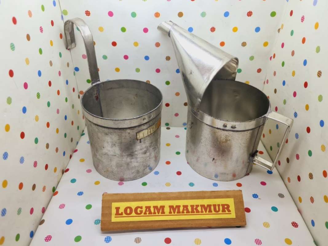 Promo Canting Minyak Oli 1 Liter - Model Biasa & Corong - Corong Diskon