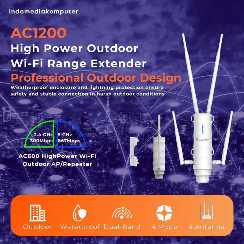 PENGUAT SINYAL WAVLINK AC1200