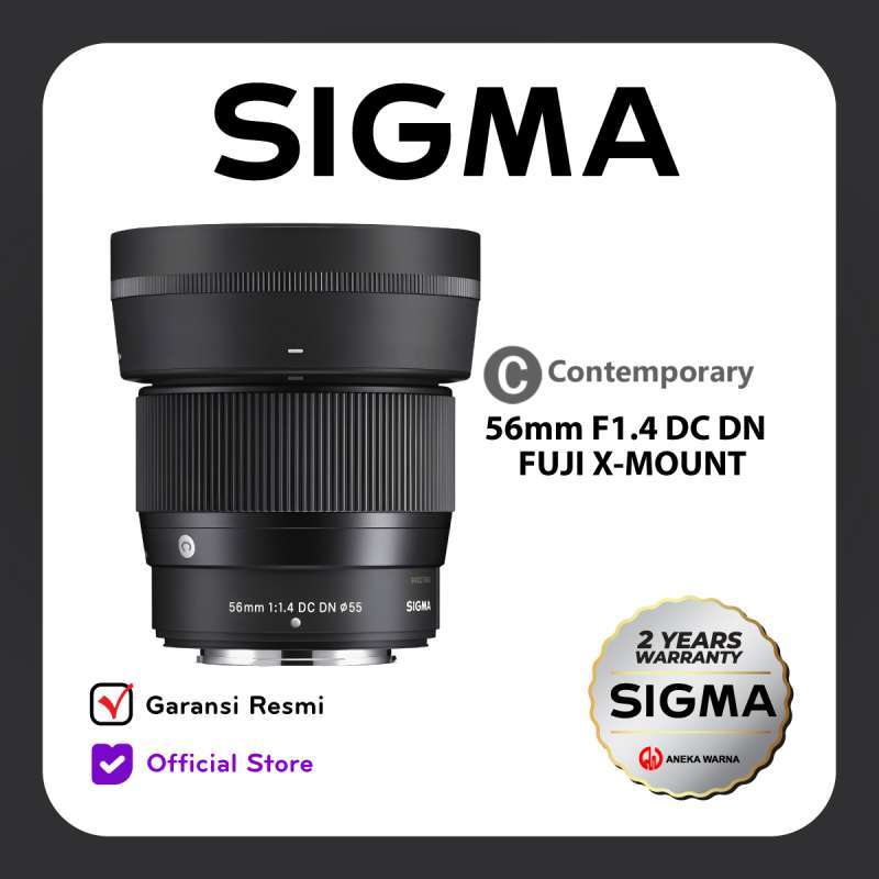 Sigma 56mm F1 Sigma Lens Fuji X Mount Sigma 56mm DC DN