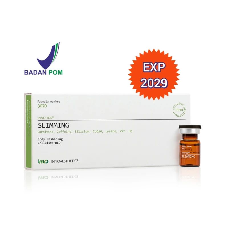 cara pemakaian l carnitine Inno-TDS Slimming 25mL Penghancur Lemak/Selulit BPOM Mobile IV Therapy Locations umw Color:Rose Gold