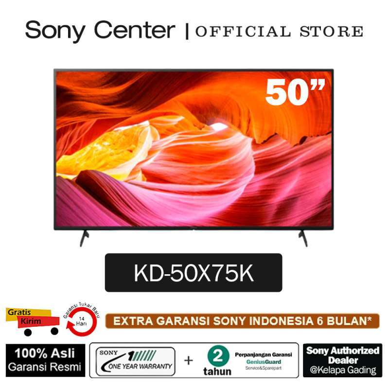 Kd 50x75k Tv Sony 50 Inch Android Sony Center Jakarta SONY KD
