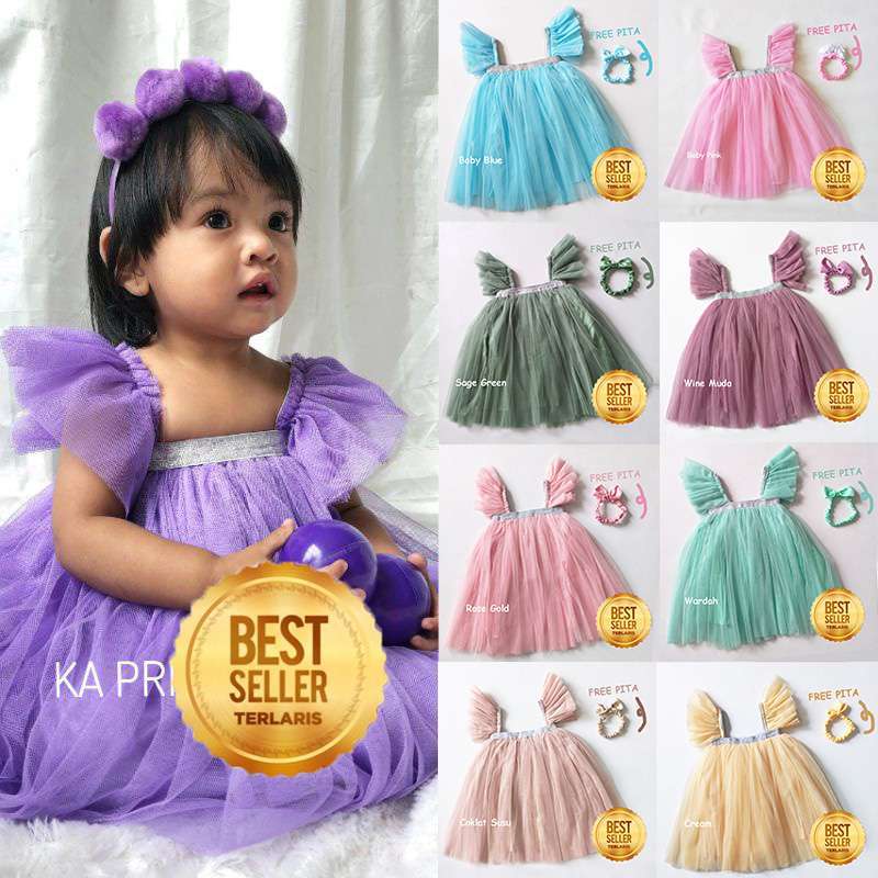Baju gaun baby deals