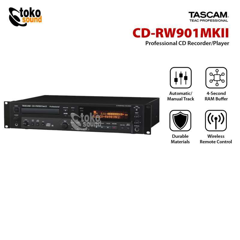 Jual Tascam Cd-rw901 Mk2 (a Professional Cd Recorder/player) Di