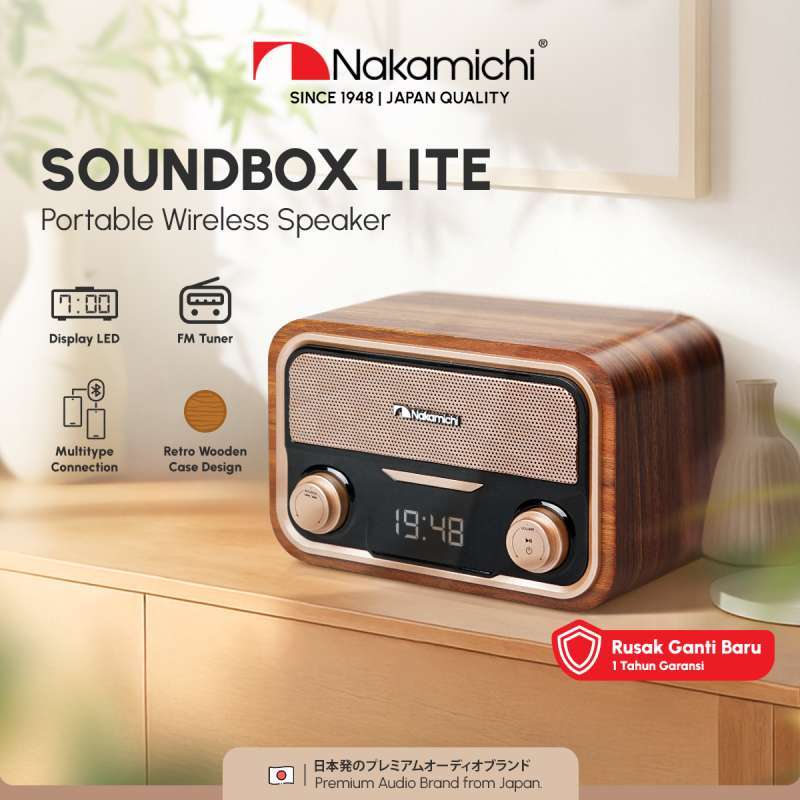 Promo Nakamichi Soundbox Lite Speaker Portable Audio