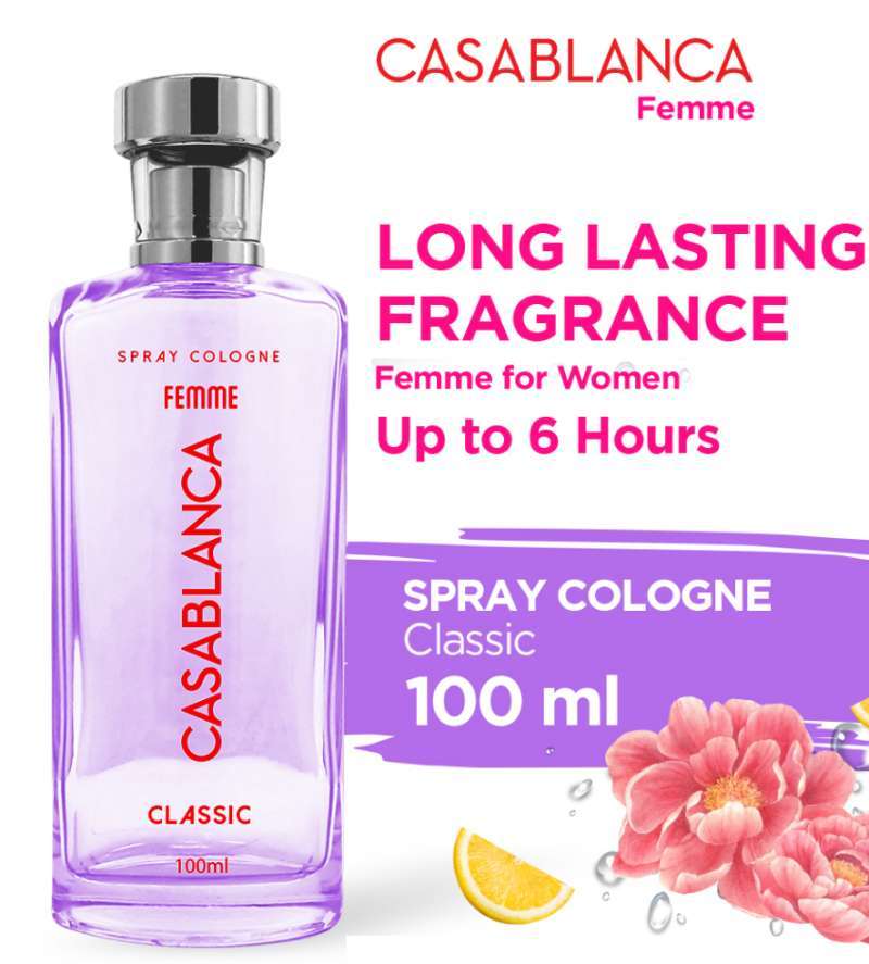 Promo Casablanca Spray Cologne Femme Classic 100 Ml Diskon 2% Di