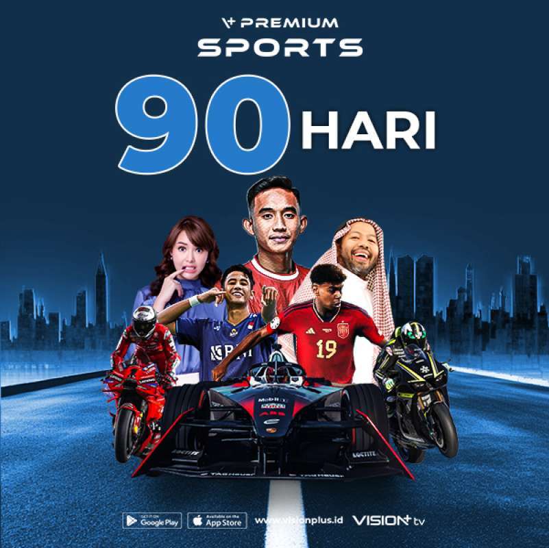Promo Vision+ - Premium+sports 90 Hari Diskon 47% Di Seller Vision+ ...