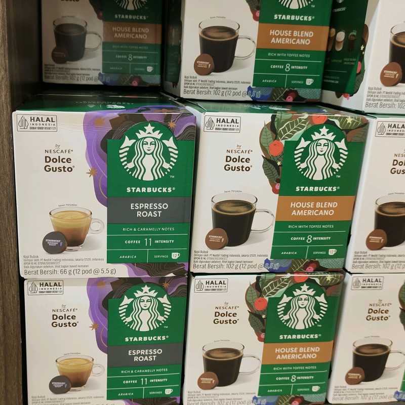 Nescafe Dolce Gusto Starbucks Coffee Capsule