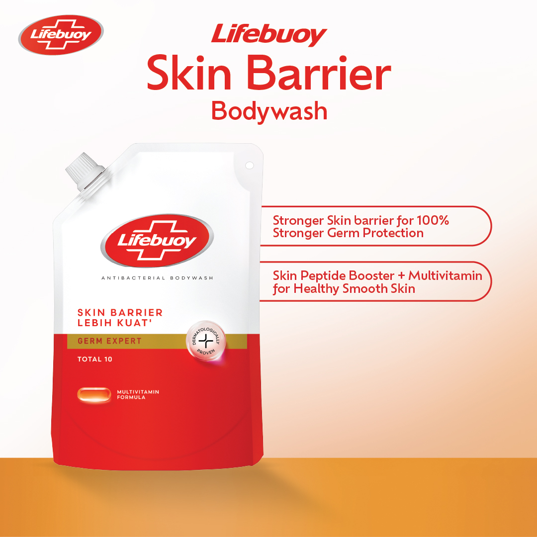 Promo Lifebuoy Sabun Mandi Cair Total 10 Refill [800 Ml X 2pcs ...