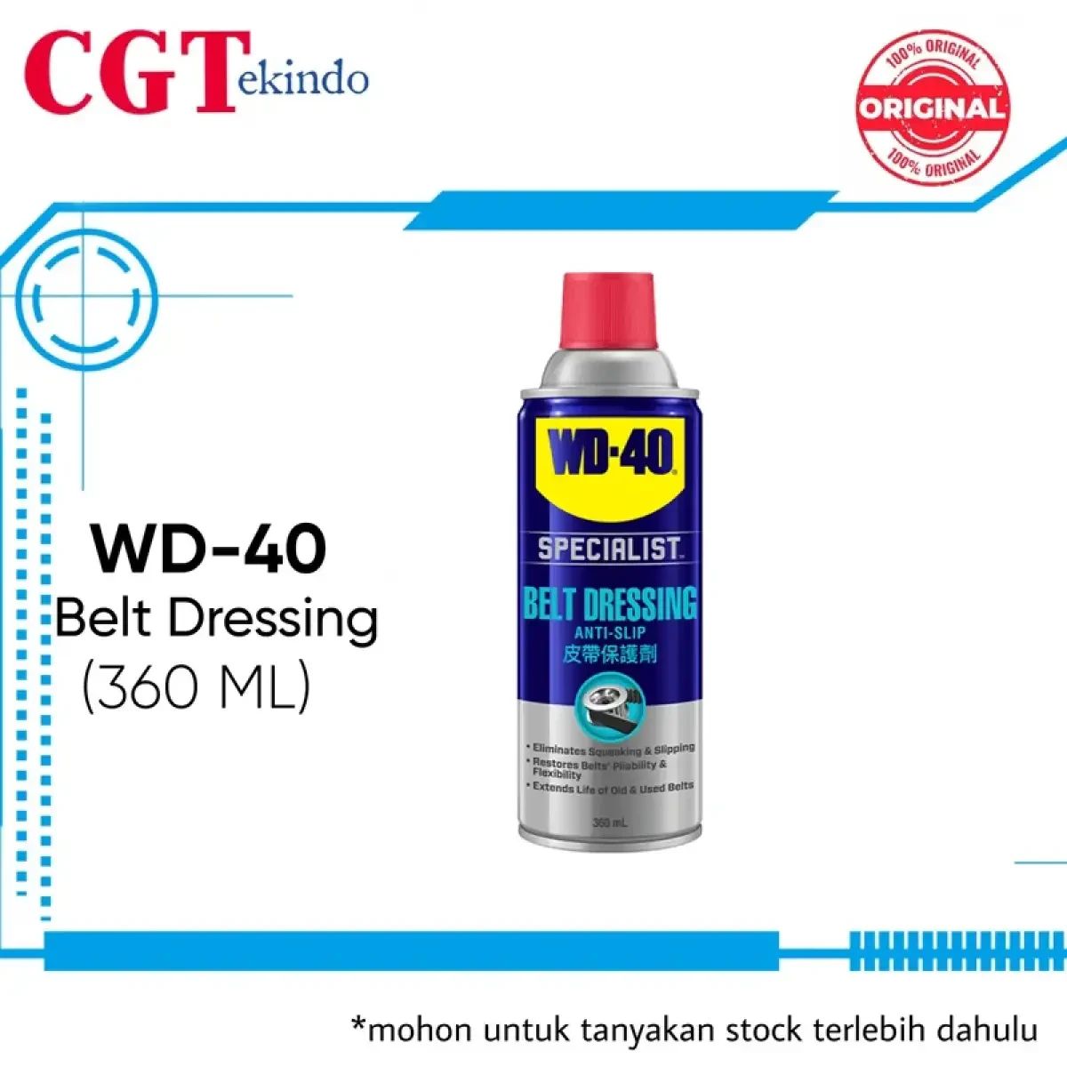 Jual Wd 40 Belt Dressing / Wd40 Belt Dressing Di Seller Cgtekindo - Glodok,  Kota Jakarta Barat | Blibli