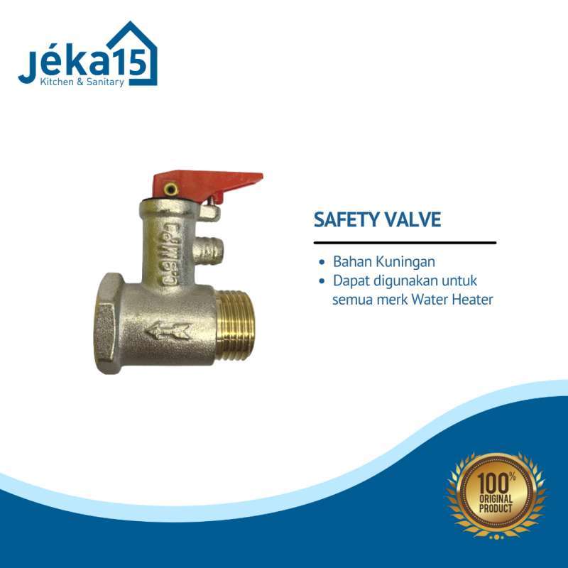 Jual Safety Valve Water Heater/ Pengaman Water Heater Di Seller Jeka15