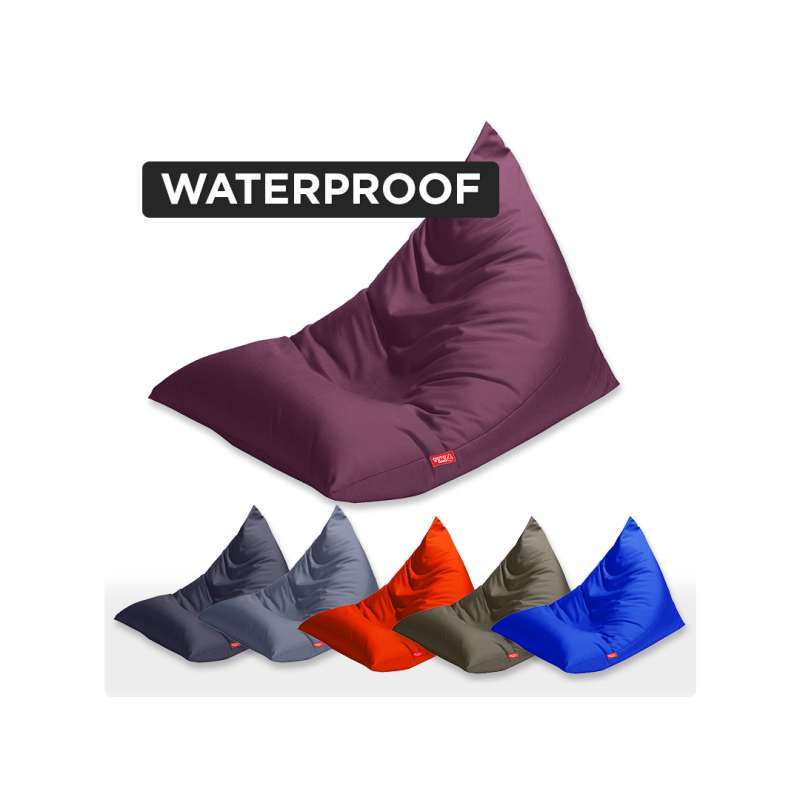 Promo Goto Omo Bean Bag Triangle Sofa Tempat Duduk Santai Kursi