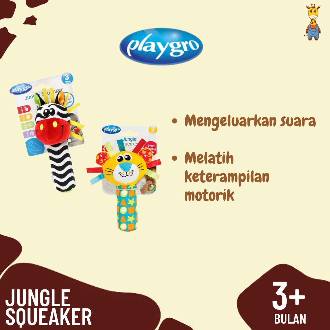 Playgro jungle squeaker new arrivals