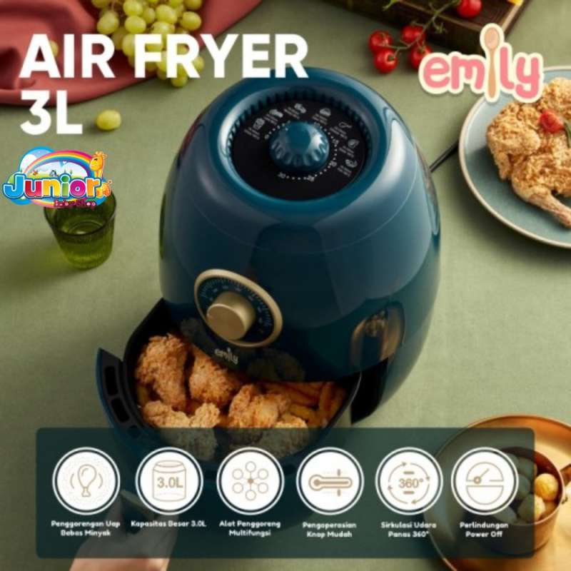Jual Emily Digital Air Fryer 3L / Alat Pengoreng Tanpa Minyak di Seller Junior Baby Shop