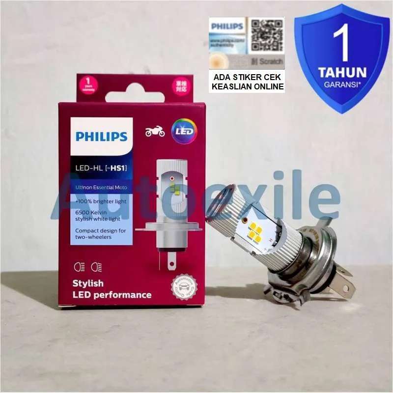 Philips ultinon on sale moto led hs1