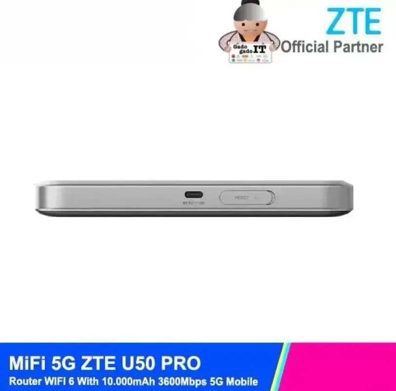 Promo Mifi Router Zte U50 Pro Speed 5g Mobile Wifi 6 Hotspot (unlock ...