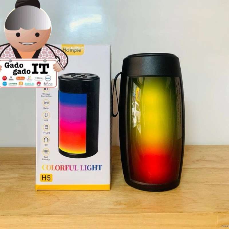 Promo Hotriple H5 Portable Bluetooth Speaker Wireless Speaker