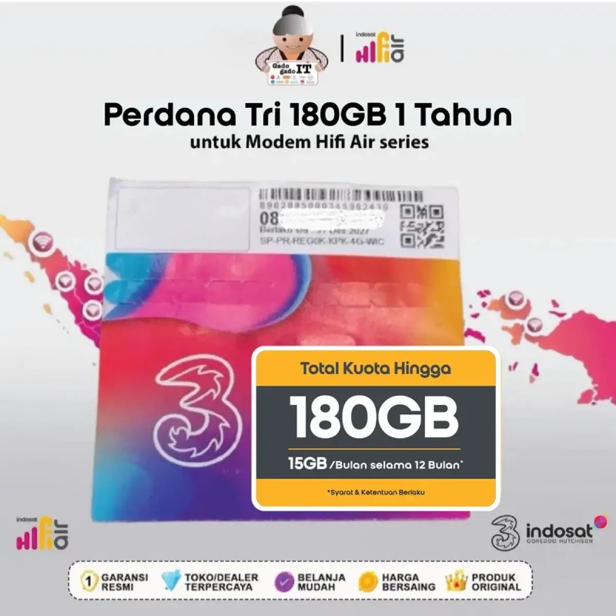 Kartu Perdana - Harga Terbaru September 2026 & Gratis Ongkir