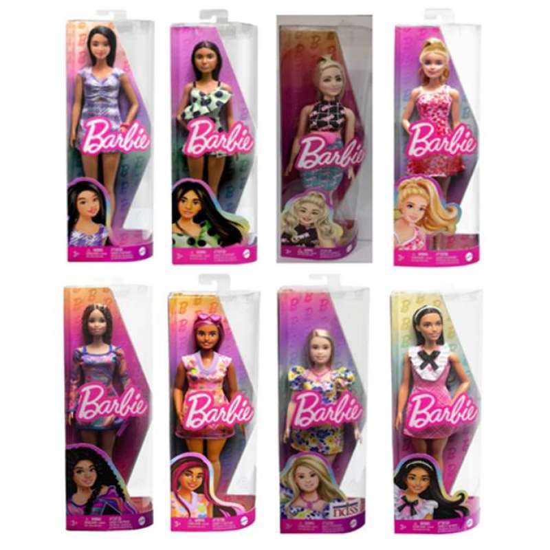 Barbie Fashionistas Girl Cewek Doll Boneka Barbie FBR37