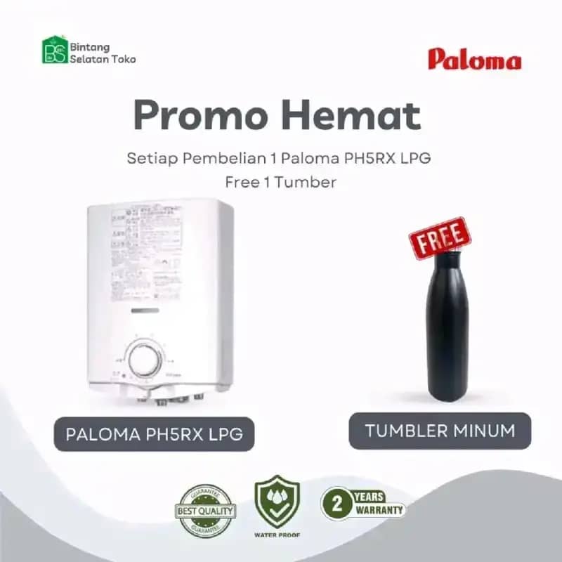 Jual Water Heater Paloma Gas Di Seller Bintang Selatan 347 Bdg
