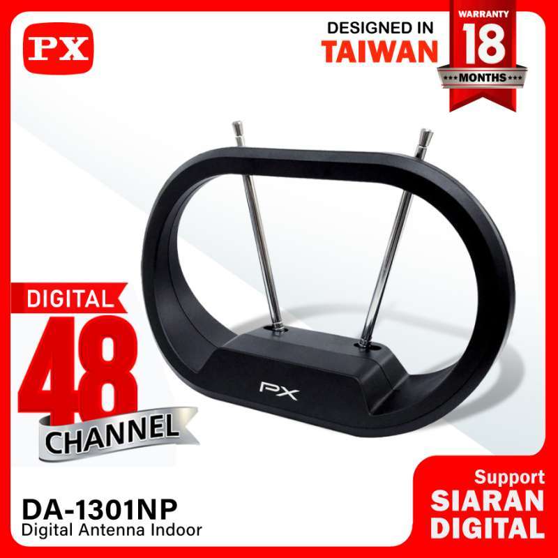 Promo PX Digital TV Indoor Antenna DA1301NP Diskon 24 di Seller PX