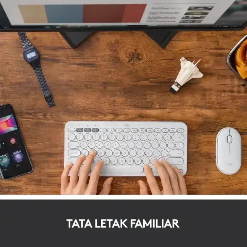 Jual Logitech K380 Keyboard Wireless Bluetooth Multi-device Untuk ...