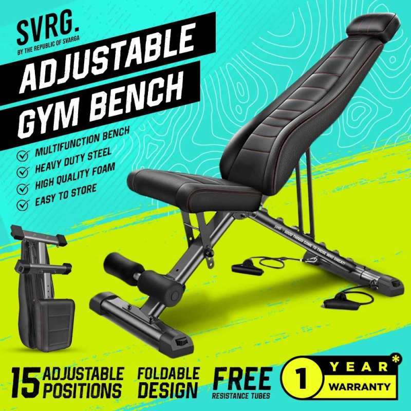 Jual Adjustable Gym Bench – Kursi Fitness Gym – Bench